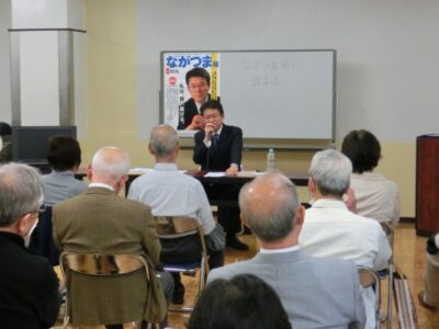 2012年10月27日（土）　ながつま昭と語る会を開催しました