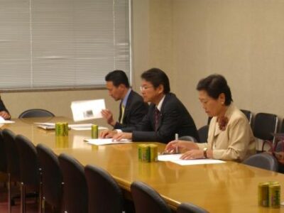 2006年10月12日（木）　民主党東京都連常任幹事会に出席