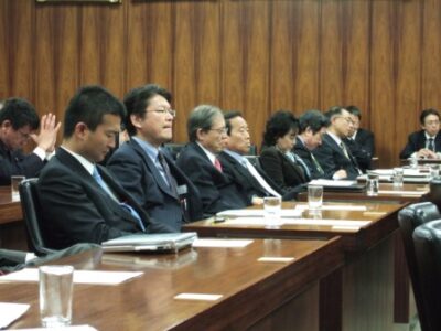2007年4月13日（金）　衆議院　外務委員会に出席