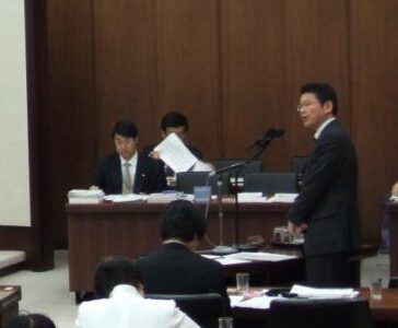 2007年5月25日（金）　厚生労働委員会にて質疑　緊急記者会見を開催