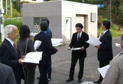 2007年10月22日（月）　新潟県柏崎市の復興状況について視察