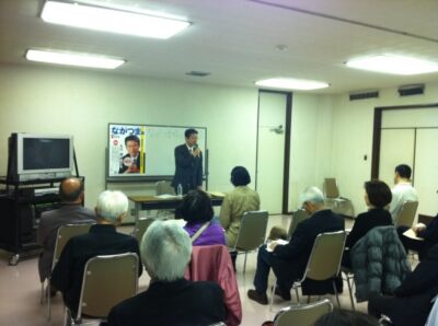2013年3月8日(金)　ながつま昭と語る会を開催しました