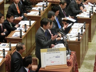 2013年4月2日（火）　予算委員会で質疑に立ちました（NHK生中継）
