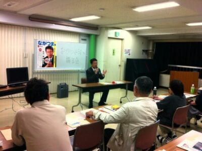 2013年5月10日（金）　ながつま昭と語る会を開催しました