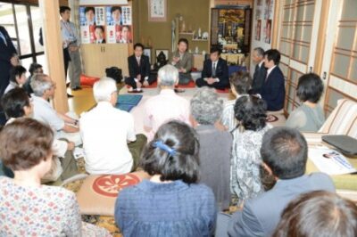 2013年5月26日（日）　佐賀県で、車座集会に参加