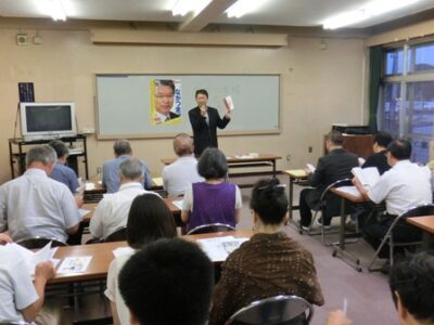 2013年8月9日（金）　ながつま昭と語る会を開催しました