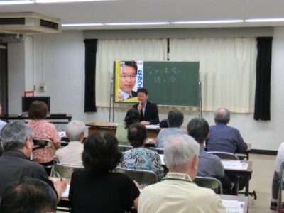 2013年8月2日（金）　ながつま昭と語る会を開催しました