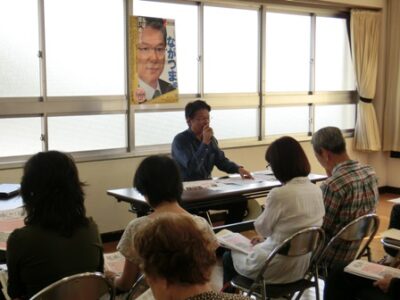 2013年9月21日（土）　ながつま昭と語る会を開催しました