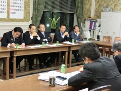 2013年10月17日（木）　幹事長部局連絡会議