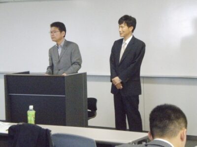 早稲田大学にて「国家100年の計」を語る